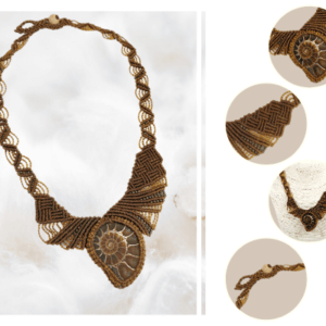 שרשרת מיקרו מקרמה קריסטלים SIJOUX