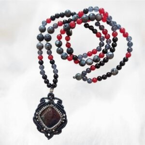 תכשיטים מיקרו מקרמה קריסטלים עבודת יד סיון סיקסיק